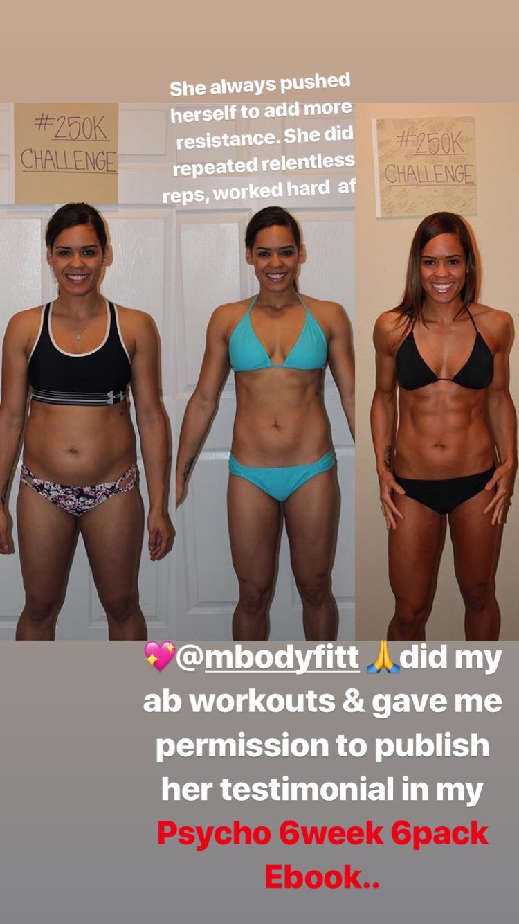 Female 2025 abs transformation